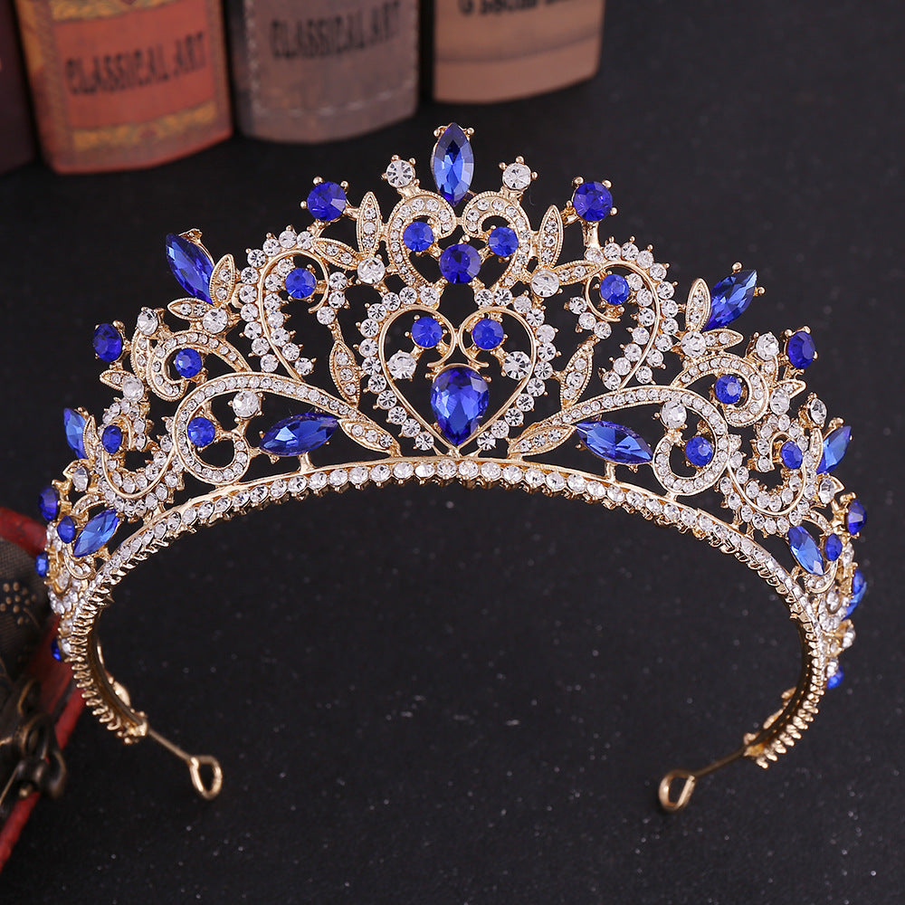 OMB1006 - New Crystal Crown Quinceanera Wedding Dress Accessories Headdress Sweet 16th Birthday Crown