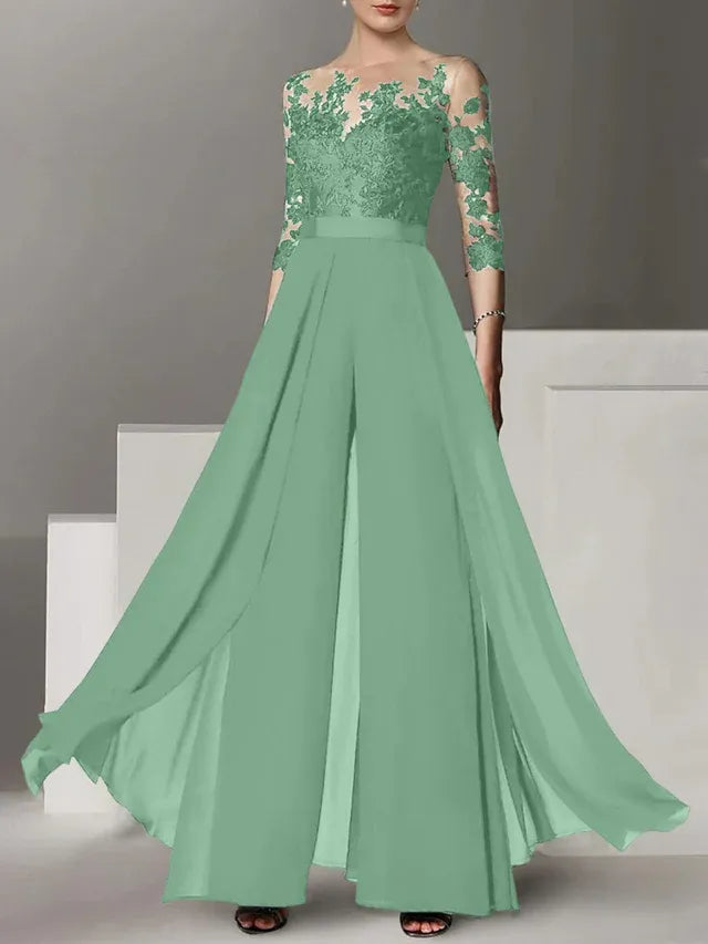 A-Line/Princess Mother of the Bride Dresses with Applique
