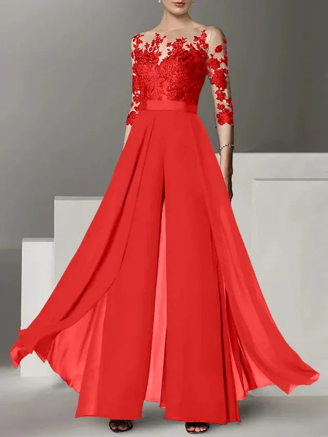 A-Line/Princess Mother of the Bride Dresses with Applique
