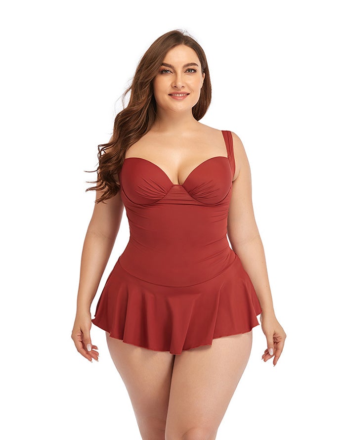 Ocevara New Sweetheart Neckline Underwire One-Piece Swimsuit - image 6