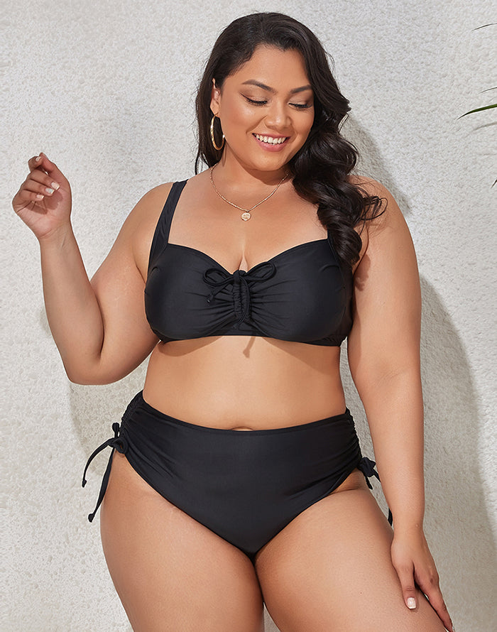 Ocevara Colorful Print Plus Size Bikini - image 10