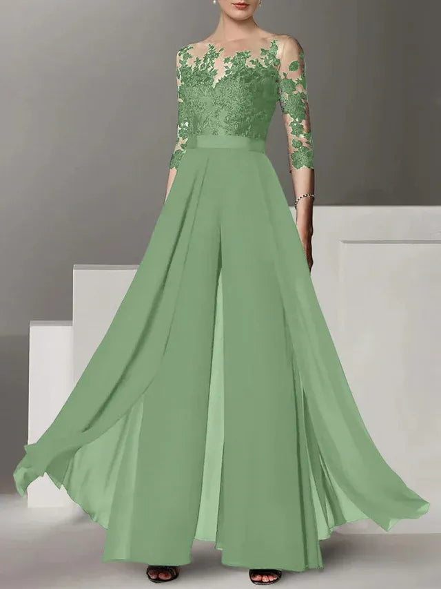 A-Line/Princess Mother of the Bride Dresses with Applique