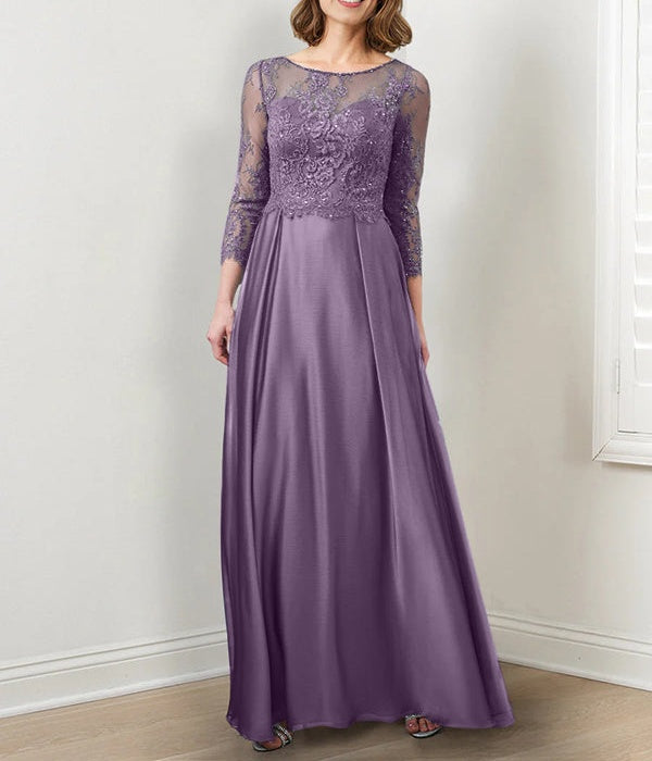 A-Line/Princess Mother of the Bride Dresses with Applique & Sequins